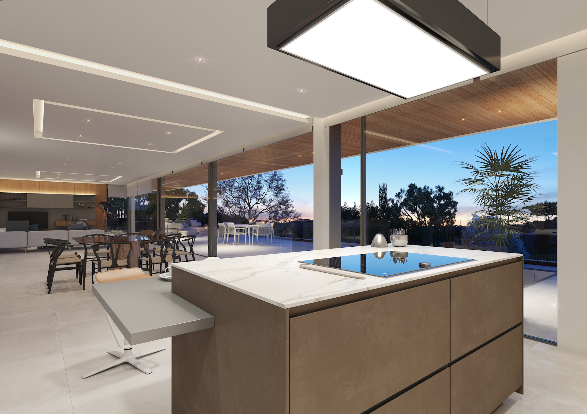 resa victoria ibiza real estate villa for sale new development furnet 2021 private pool interior modern kitchen living room.jpg